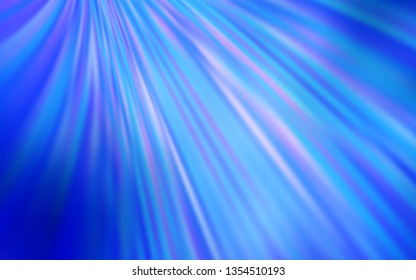 Light BLUE vector blurred shine abstract texture. Colorful illustration in abstract style with gradient. Elegant background for a brand book.