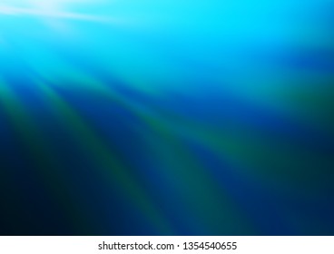 Light BLUE vector blurred shine abstract pattern. Colorful illustration in blurry style with gradient. The template can be used for your brand book.