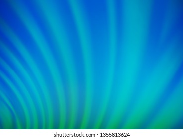Light BLUE vector blurred shine abstract pattern. Modern geometrical abstract illustration with gradient. The template for backgrounds of cell phones.
