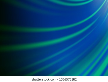 Light BLUE vector blurred shine abstract background. Colorful illustration in blurry style with gradient. Brand new design for your business.