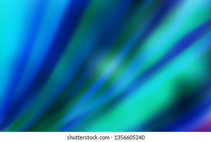 Light BLUE vector blurred shine abstract background. Colorful abstract illustration with gradient. Completely new design for your business.
