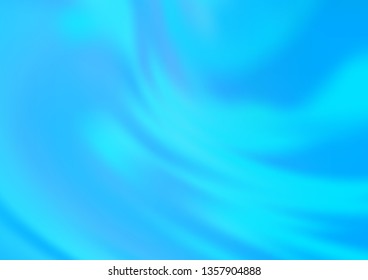 Light BLUE vector blurred shine abstract pattern. Colorful illustration in abstract style with gradient. A completely new design for your business.