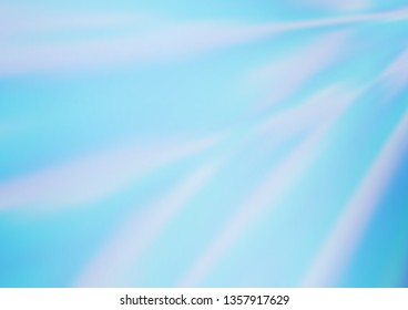 Light BLUE vector blurred shine abstract pattern. A completely new color illustration in a bokeh style. The elegant pattern for brand book.