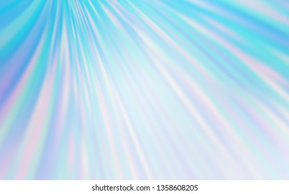 Light BLUE vector blurred shine abstract background. Abstract colorful illustration with gradient. New way of your design.