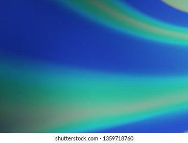 Light BLUE vector blurred shine abstract pattern. Colorful illustration in abstract style with gradient. A completely new template for your design.