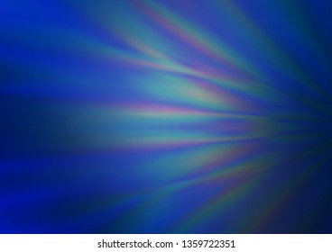Light BLUE vector blurred shine abstract background. Colorful abstract illustration with gradient. The best blurred design for your business.