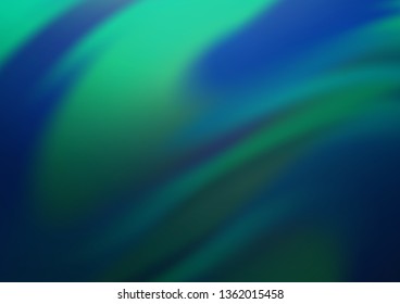 Light BLUE vector blurred shine abstract pattern. Modern geometrical abstract illustration with gradient. The best blurred design for your business.