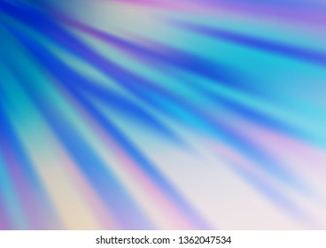 Light BLUE vector blurred shine abstract background. Creative illustration in halftone style with gradient. The background for your creative designs.