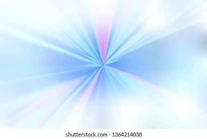 Light BLUE vector blurred shine abstract template. Colorful abstract illustration with gradient. New design for your business.
