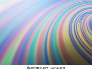 Light BLUE vector blurred shine abstract pattern. Creative illustration in halftone style with gradient. Brand new style for your business design.