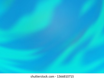 Light BLUE vector blurred shine abstract template. Shining colorful illustration in a Brand new style. The background for your creative designs.