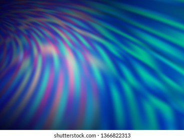 Light BLUE vector blurred shine abstract pattern. Colorful abstract illustration with gradient. Brand new design for your business.