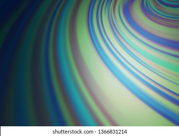 Light BLUE vector blurred shine abstract template. Glitter abstract illustration with an elegant design. A new texture for your design.