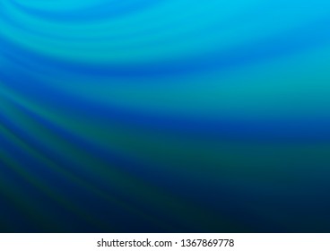 Light BLUE vector blurred shine abstract background. Creative illustration in halftone style with gradient. The blurred design can be used for your web site.