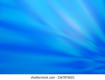 Light BLUE vector blurred shine abstract pattern. Colorful illustration in blurry style with gradient. Brand new style for your business design.