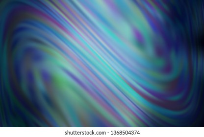 Light BLUE vector blurred shine abstract background. A completely new colored illustration in blur style. New design for your business.