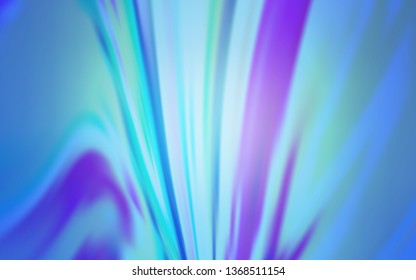 Light BLUE vector blurred shine abstract template. Colorful abstract illustration with gradient. Background for a cell phone.