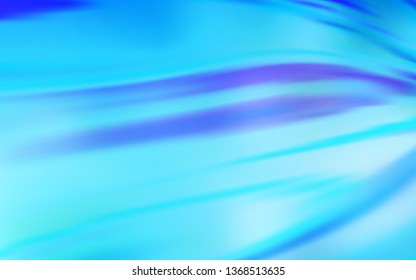 Light BLUE vector blurred shine abstract texture. Colorful illustration in abstract style with gradient. Background for a cell phone.