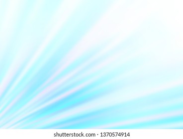 Light BLUE vector blurred shine abstract background. Colorful illustration in abstract style with gradient. Brand new design for your business.