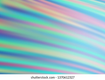 Light BLUE vector blurred shine abstract pattern. Glitter abstract illustration with an elegant design. A completely new design for your business.