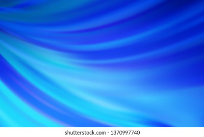 Light BLUE vector blurred shine abstract background. Abstract colorful illustration with gradient. New style for your business design.