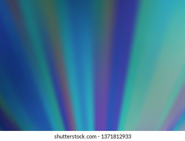 Light BLUE vector blurred shine abstract background. Colorful abstract illustration with gradient. The blurred design can be used for your web site.