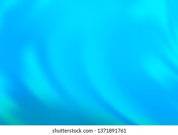 Light BLUE vector blurred shine abstract background. Colorful illustration in blurry style with gradient. The best blurred design for your business.