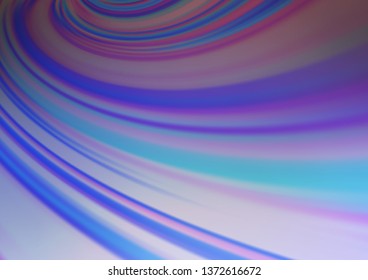 Light BLUE vector blurred shine abstract template. A vague abstract illustration with gradient. A new texture for your design.