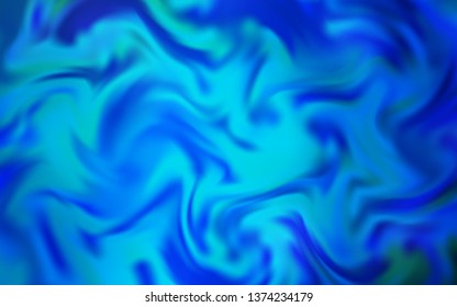 Light BLUE vector blurred shine abstract template. Shining colored illustration in smart style. Background for a cell phone.