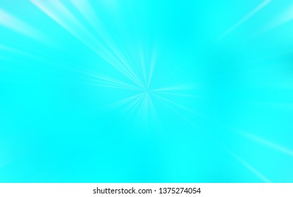 Light BLUE vector blurred shine abstract texture. Glitter abstract illustration with gradient design. The best blurred design for your business.