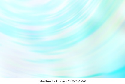 Light BLUE vector blurred shine abstract background. New colored illustration in blur style with gradient. Completely new design for your business.