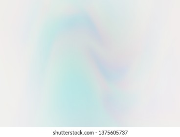 Light BLUE vector blurred shine abstract template. An elegant bright illustration with gradient. The template can be used for your brand book.
