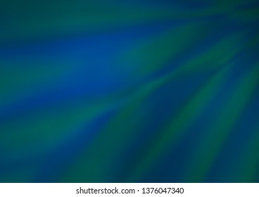 Light BLUE vector blurred shine abstract pattern. A completely new color illustration in a bokeh style. The template for backgrounds of cell phones.