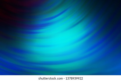 Light BLUE vector blurred shine abstract texture. An elegant bright illustration with gradient. Elegant background for a brand book.