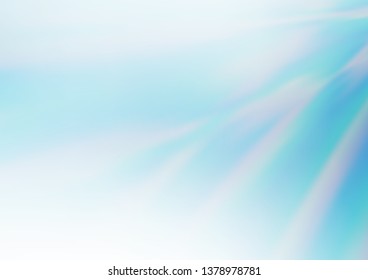 Light BLUE vector blurred shine abstract background. Glitter abstract illustration with an elegant design. A new texture for your design.