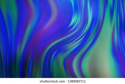 Light BLUE vector blurred shine abstract texture. Shining colored illustration in smart style. Blurred design for your web site.