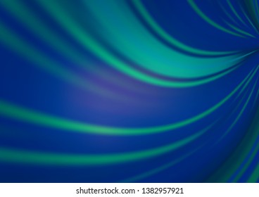 Light BLUE vector blurred shine abstract template. Colorful illustration in abstract style with gradient. A completely new design for your business.