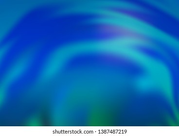 Light BLUE vector blurred shine abstract background. An elegant bright illustration with gradient. A completely new design for your business.