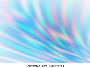 Light BLUE vector blurred shine abstract background. Glitter abstract illustration with an elegant design. The best blurred design for your business.