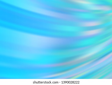 Light BLUE vector blurred shine abstract pattern. An elegant bright illustration with gradient. The best blurred design for your business.