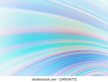 Light BLUE vector blurred shine abstract pattern. Creative illustration in halftone style with gradient. A new texture for your design.