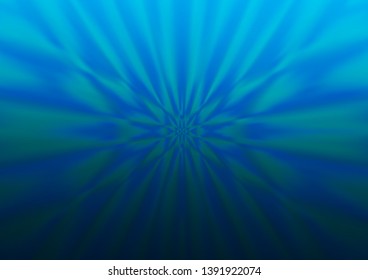 Light BLUE vector blurred shine abstract pattern. Modern geometrical abstract illustration with gradient. The blurred design can be used for your web site.