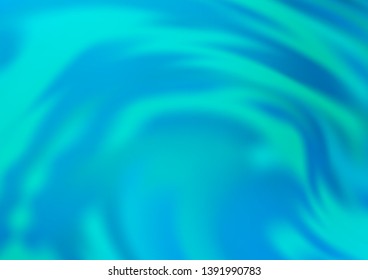 Light BLUE vector blurred shine abstract pattern. A vague abstract illustration with gradient. The best blurred design for your business.