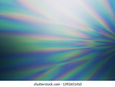 Light BLUE vector blurred shine abstract background. A vague abstract illustration with gradient. A new texture for your design.