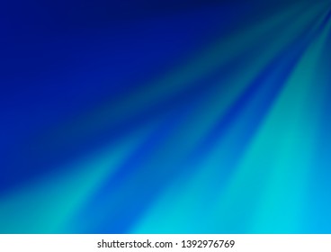 Light BLUE vector blurred shine abstract pattern. Modern geometrical abstract illustration with gradient. Brand new design for your business.