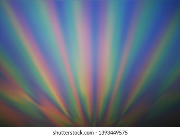 Light BLUE vector blurred shine abstract pattern. Colorful abstract illustration with gradient. The background for your creative designs.