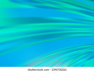 Light BLUE vector blurred shine abstract background. A vague abstract illustration with gradient. A new texture for your design.