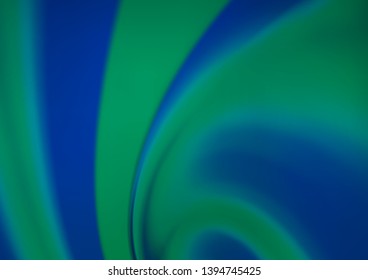 Light BLUE vector blurred shine abstract template. Shining colorful illustration in a Brand new style. Brand new style for your business design.