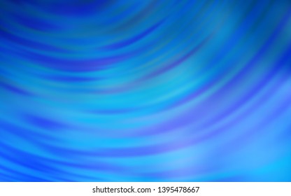 Light BLUE vector blurred shine abstract texture. Creative illustration in halftone style with gradient. Smart design for your work.