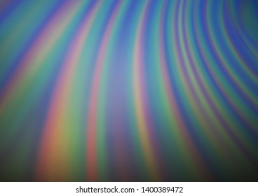 Light BLUE vector blurred shine abstract template. An elegant bright illustration with gradient. The best blurred design for your business.